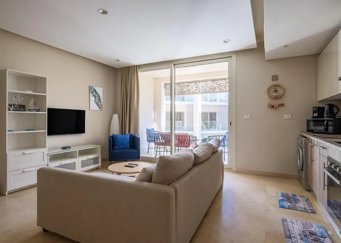 شقة Mangroovy 1br + Sofa Bed • Pool & Access